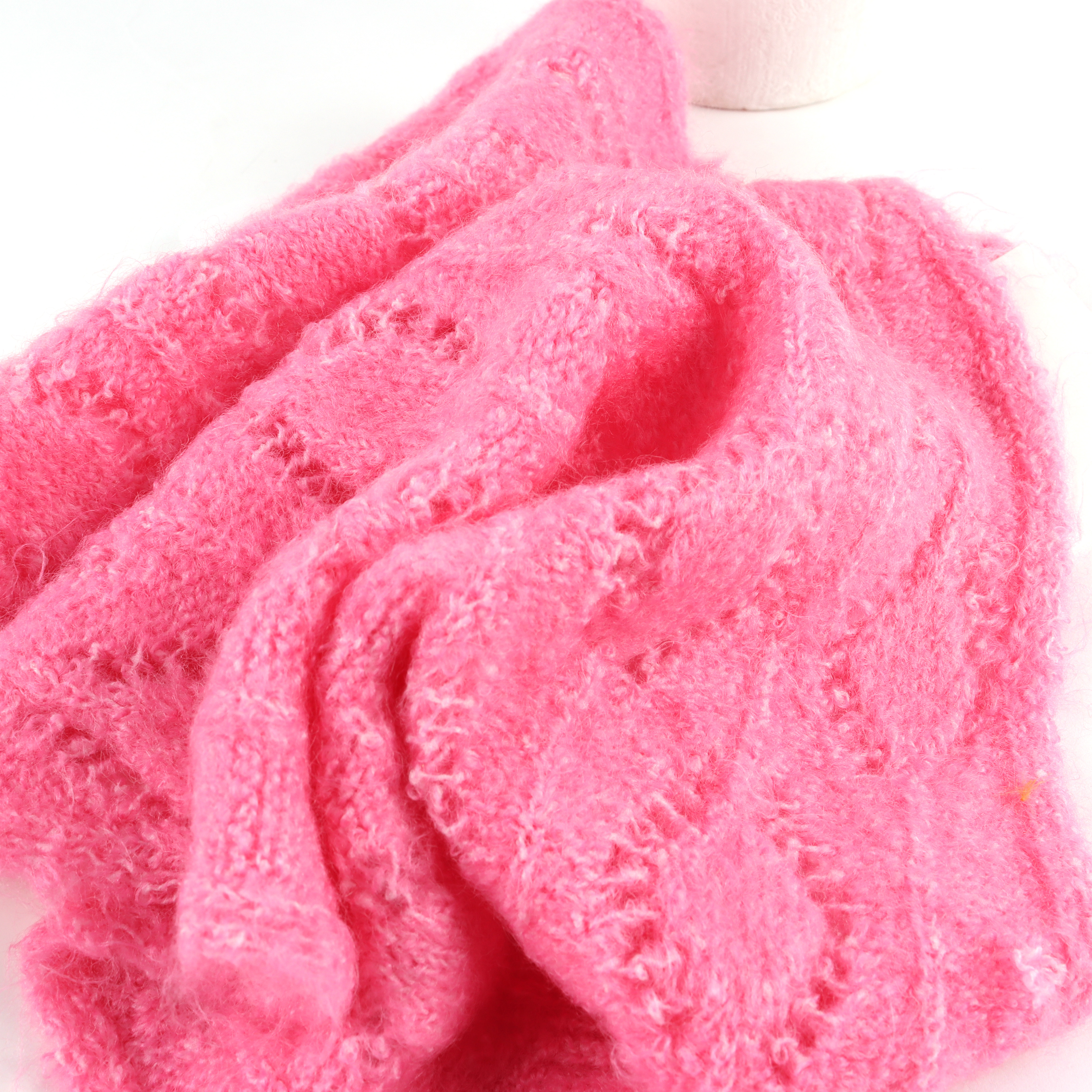 China Yarn for Dresses (Cardigan Button) (Sweater),Ladies Vest (Sweater)  Mossy Yarn Fancy Yarn Acrylic Polyester Spandex Pink color buy from China wholesaler bulk order at wholesale price free worldwide shipping Alibaba