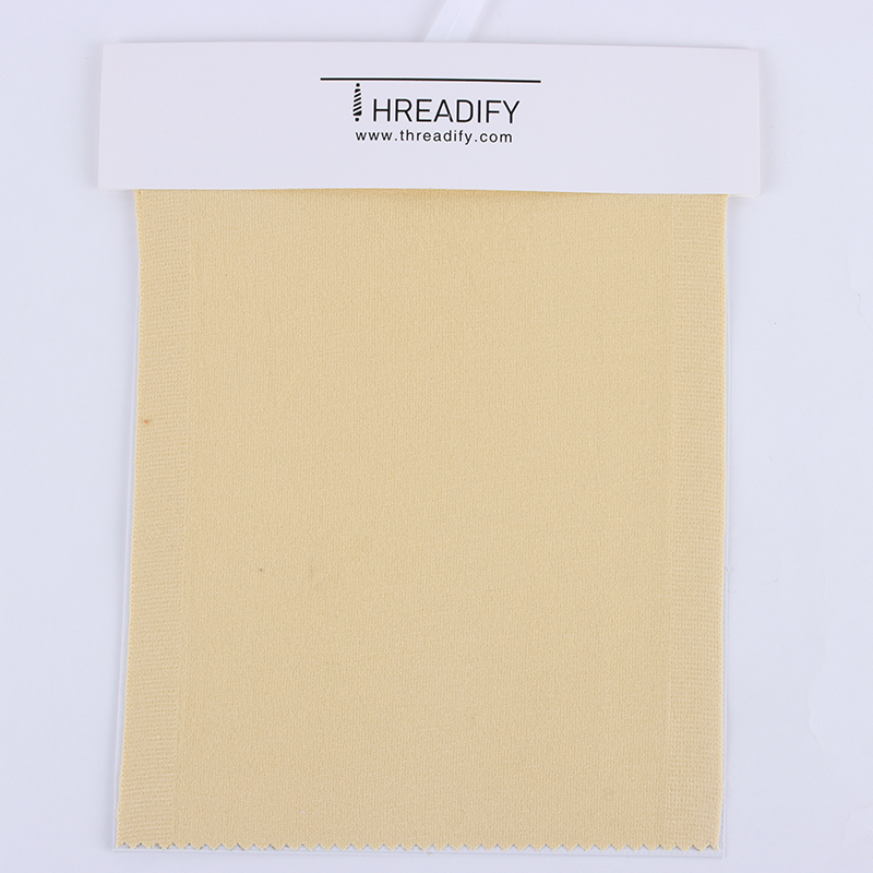 China Yarn for Ladies Vest (Sweater),Crop Top Pullover (Sweater),Dresses (Cardigan Button) (Sweater) Core Spun Yarn Regular Yarn Viscose PBT Yellow color buy from China wholesaler bulk order at wholesale price free worldwide shipping Alibaba