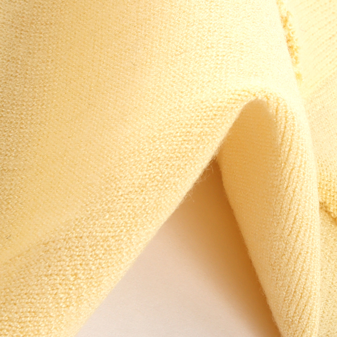 China Yarn for Ladies Vest (Sweater),Crop Top Pullover (Sweater),Dresses (Cardigan Button) (Sweater) Core Spun Yarn Regular Yarn Viscose PBT Yellow color buy from China wholesaler bulk order at wholesale price free worldwide shipping Alibaba