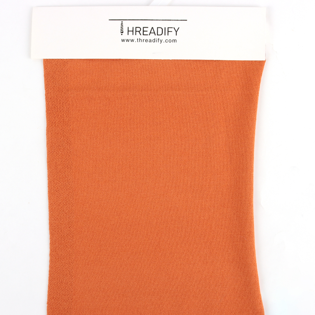 China Yarn for Crop Top Pullover (Sweater),Dresses (Cardigan Open) (Sweater) Semi-Worsted Spun Regular Yarn Viscose Polyester Orange color buy from China wholesaler bulk order at wholesale price free worldwide shipping Alibaba