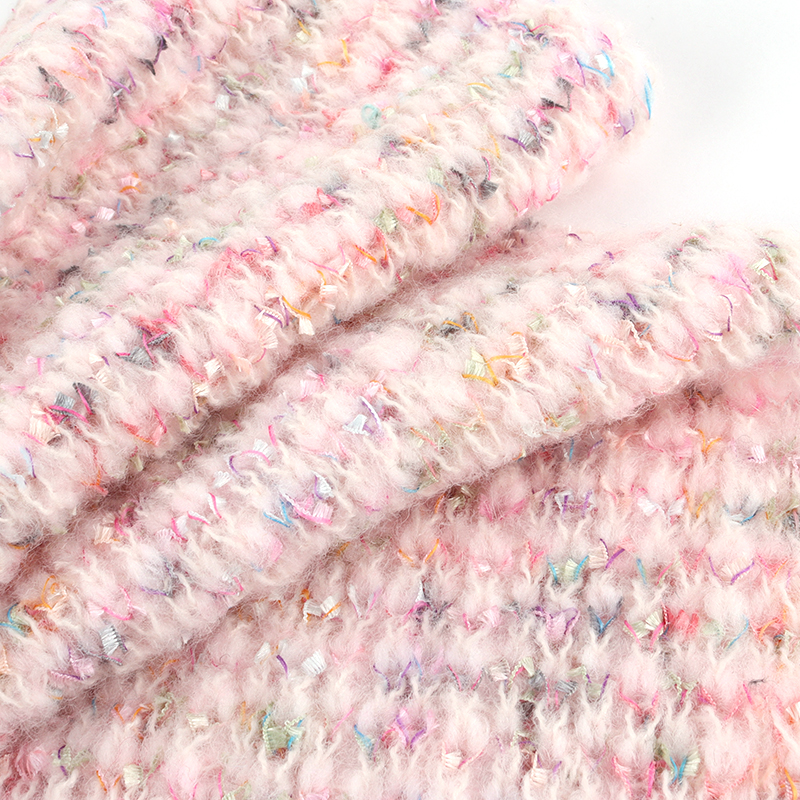 China Yarn for Dresses (Cardigan Open) (Sweater),Crop Top Pullover (Sweater) Air Spun Yarn Fancy Yarn Recycled Polyester Polyester Wool Pink color buy from China wholesaler bulk order at wholesale price free worldwide shipping Alibaba