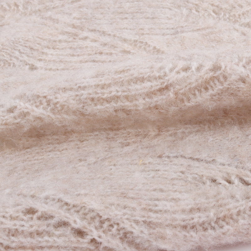 China Yarn for Dresses (Cardigan Button) (Sweater),Ladies Vest (Sweater)  Mossy Yarn Fancy Yarn Recycled Polyester Nylon Wool Beige color buy from China wholesaler bulk order at wholesale price free worldwide shipping Alibaba