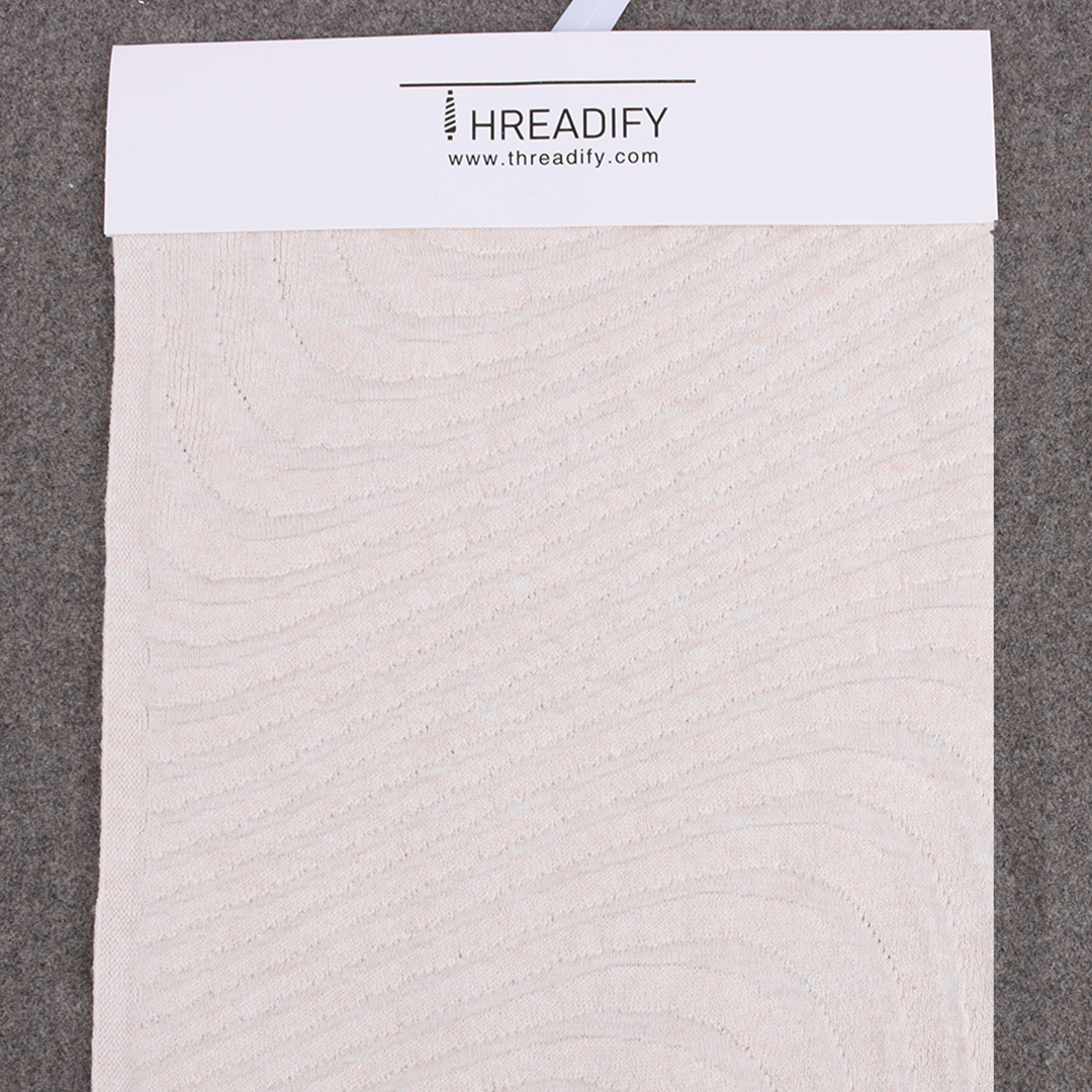 China Yarn for Ladies Vest (Sweater),Dresses (Cardigan Button) (Sweater) Core Spun Yarn Regular Yarn BCI Cotton Recycled Polyester PBT Beige color buy from China wholesaler bulk order at wholesale price free worldwide shipping Alibaba