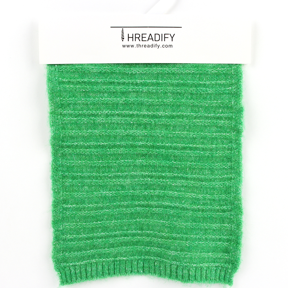 China Yarn for Dresses (Cardigan Open) (Sweater),Crop Top Pullover (Sweater) Mossy Yarn Fancy Yarn Recycled Polyester Acrylic Wool Spandex White With Green color buy from China wholesaler bulk order at wholesale price free worldwide shipping Alibaba