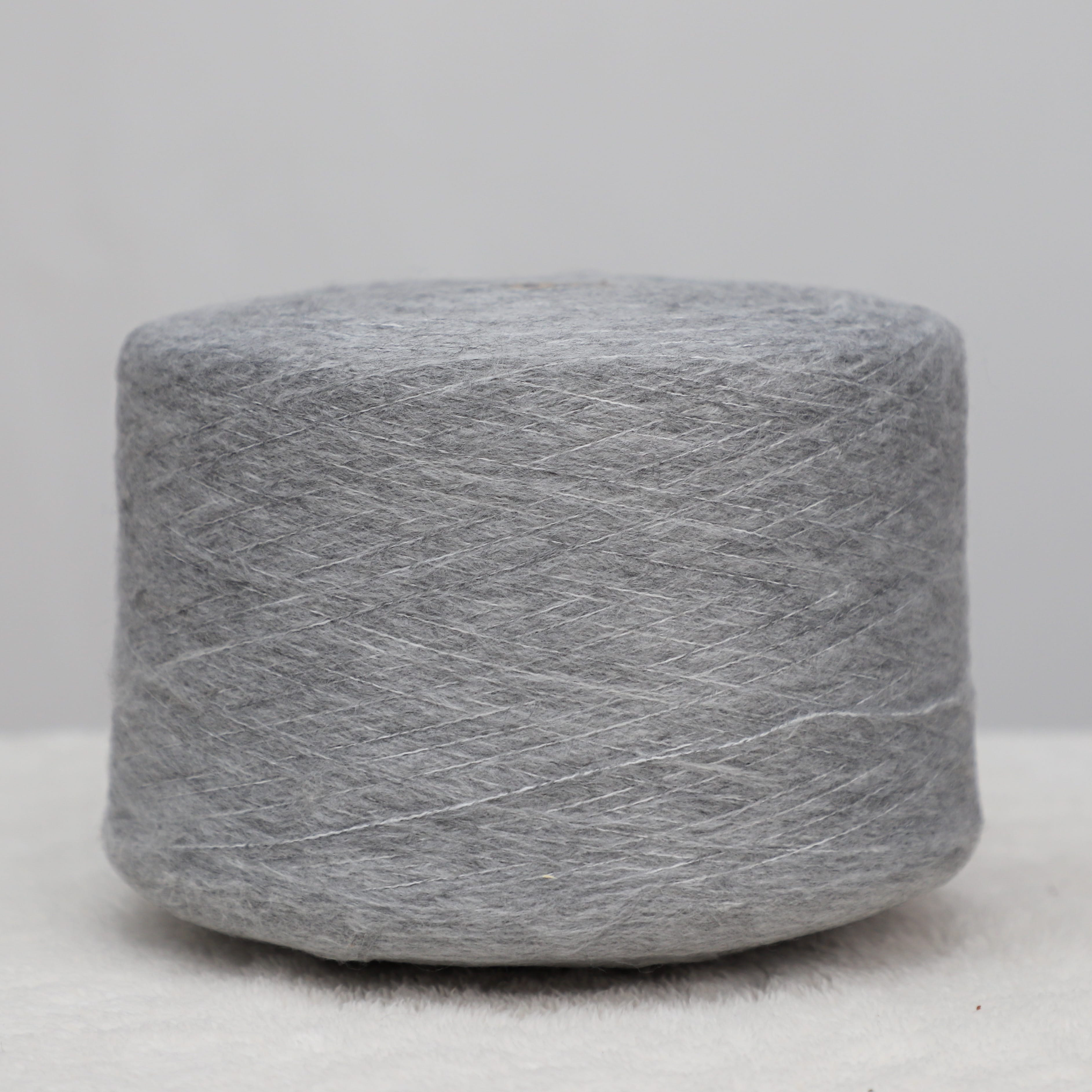 China Yarn for Shirt Long Sleeve Button (Sweater),Shirt Half Sleeve Button (Sweater),Dresses (Cardigan Button) (Sweater) Air Spun Yarn Fancy Yarn Nylon Recycled Polyester Acrylic Wool Grey color buy from China wholesaler bulk order at wholesale price free worldwide shipping Alibaba