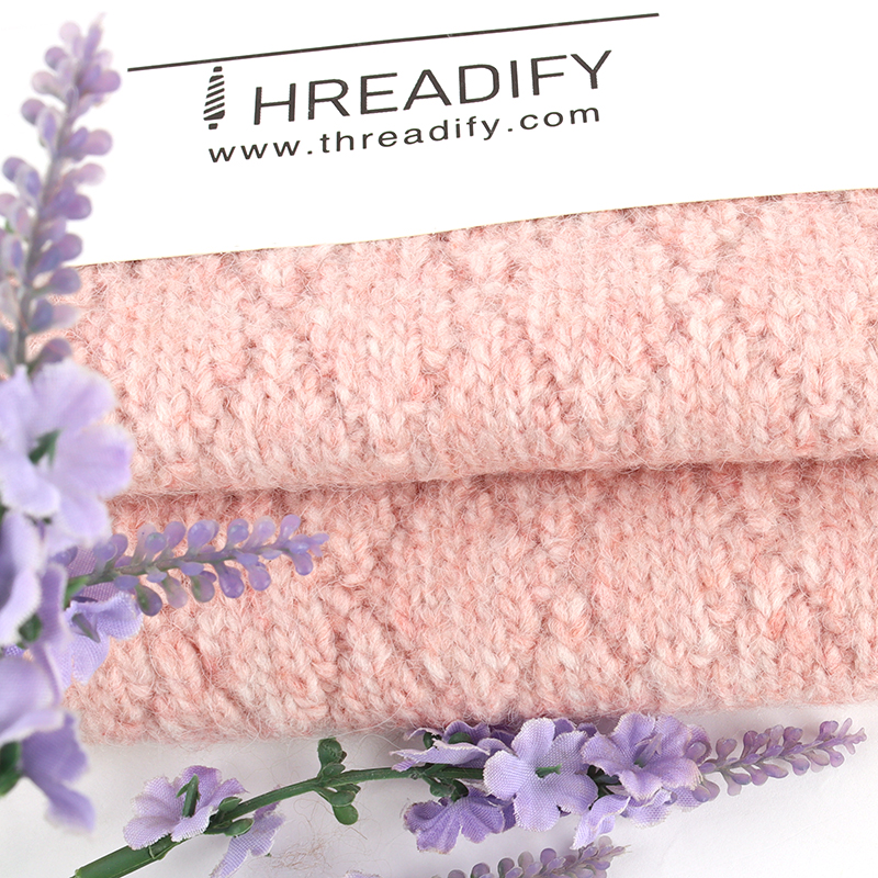 China Yarn for Dresses (Cardigan Button) (Sweater),Ladies Vest (Sweater)  Air Spun Yarn Fancy Yarn Recycled Polyester Polyester Nylon Acrylic Wool Pink color buy from China wholesaler bulk order at wholesale price free worldwide shipping Alibaba
