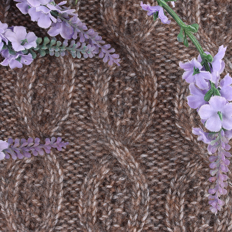 China Yarn for Hoodie  (Sweater),Polo T-shirt (Sweater), Full-Zipper Cardigan (Sweater) Air Spun Yarn Fancy Yarn Recycled Polyester Polyester Acrylic Nylon Wool Brown color buy from China wholesaler bulk order at wholesale price free worldwide shipping Alibaba