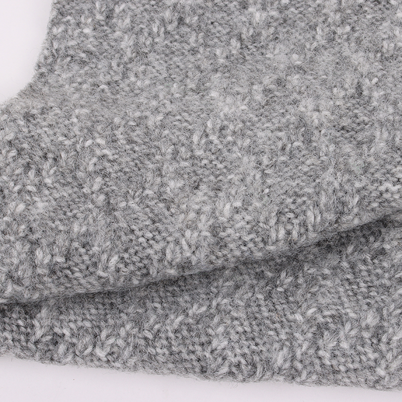 China Yarn for Knitted Jacket (Sweater),Hoodie  (Sweater),Half-Zipper Cardigan (Sweater) Air Spun Yarn Fancy Yarn Recycled Polyester Polyester Acrylic Nylon Wool Grey Melange color buy from China wholesaler bulk order at wholesale price free worldwide shipping Alibaba