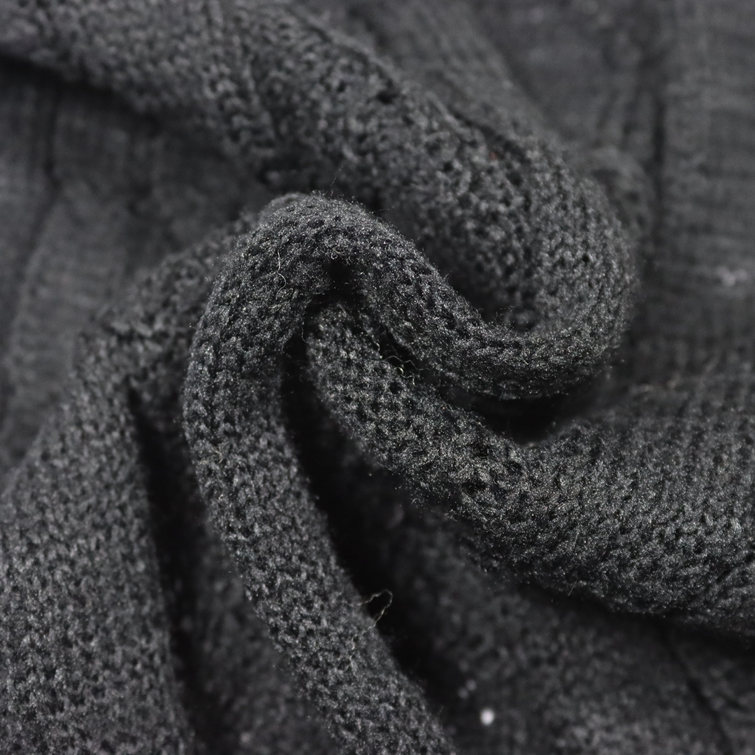 China Yarn for Knitted Jacket (Sweater),Hoodie  (Sweater),Half-Zipper Cardigan (Sweater) Mossy Yarn Fancy Yarn Polyester Black color buy from China wholesaler bulk order at wholesale price free worldwide shipping Alibaba