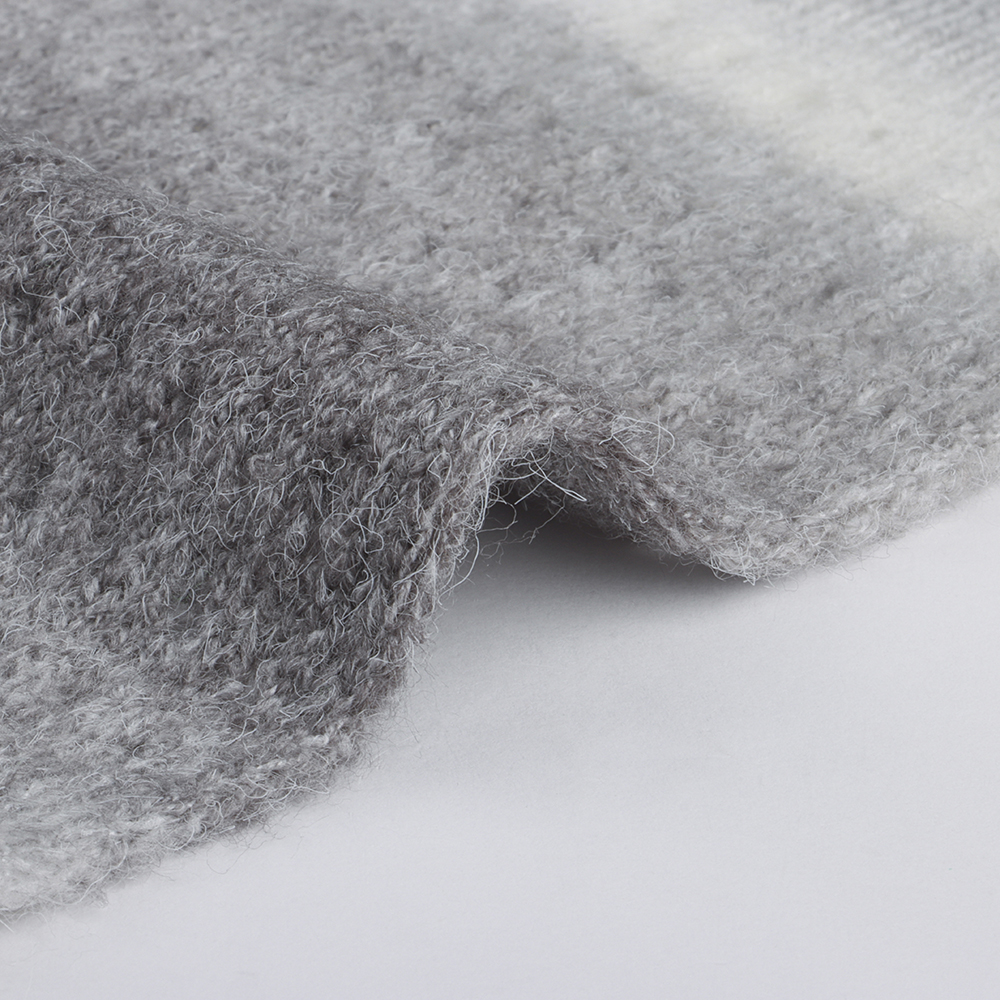 China Yarn for Open Cardigan (Sweater),Round Neck Pullover (Sweater),Hoodie  (Sweater) Mossy Yarn Fancy Yarn Polyester Acrylic Wool Spandex Grey Space Dyed color buy from China wholesaler bulk order at wholesale price free worldwide shipping Alibaba