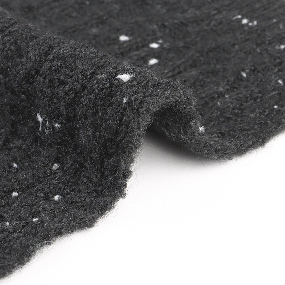 China Yarn for Dresses (Cardigan Button) (Sweater),Ladies Vest (Sweater)  Mossy Yarn Fancy Yarn Recycled Polyester Polyester Nylon Spandex Black color buy from China wholesaler bulk order at wholesale price free worldwide shipping Alibaba