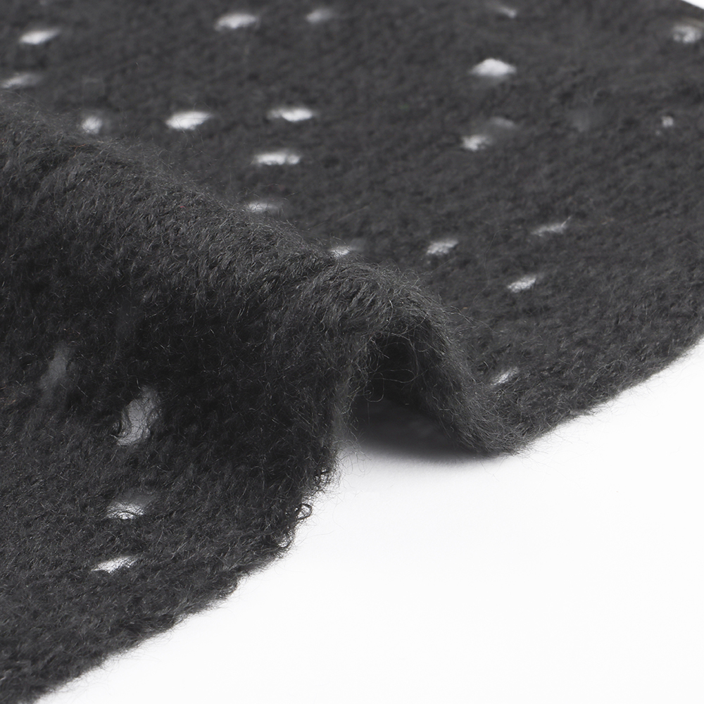 China Yarn for Dresses (Cardigan Open) (Sweater),Crop Top Pullover (Sweater) Mossy Yarn Fancy Yarn Acrylic Nylon Recycled Polyester Spandex Black color buy from China wholesaler bulk order at wholesale price free worldwide shipping Alibaba