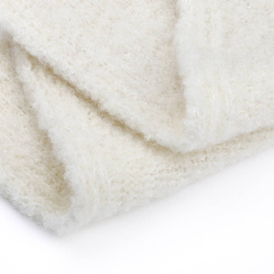 China Yarn for Full-Zipper Cardigan (Sweater),Polo T-shirt (Sweater),Hoodie  (Sweater) Boucle Yarn Fancy Yarn Recycled Polyester Wool Nylon Spandex off white color buy from China wholesaler bulk order at wholesale price free worldwide shipping Alibaba