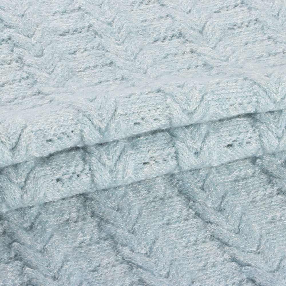 China Yarn for Half-Zipper Cardigan (Sweater),Knitted Trousers (Sweater),Knitted Jacket (Sweater) Mossy Yarn Fancy Yarn Polyester Modal Spandex blue color buy from China wholesaler bulk order at wholesale price free worldwide shipping Alibaba