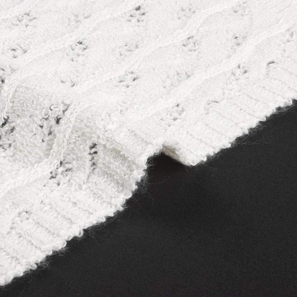 China Yarn for Dresses (Cardigan Open) (Sweater),Crop Top Pullover (Sweater) Mossy Yarn Fancy Yarn Recycled Polyester Polyester Nylon Spandex White color buy from China wholesaler bulk order at wholesale price free worldwide shipping Alibaba