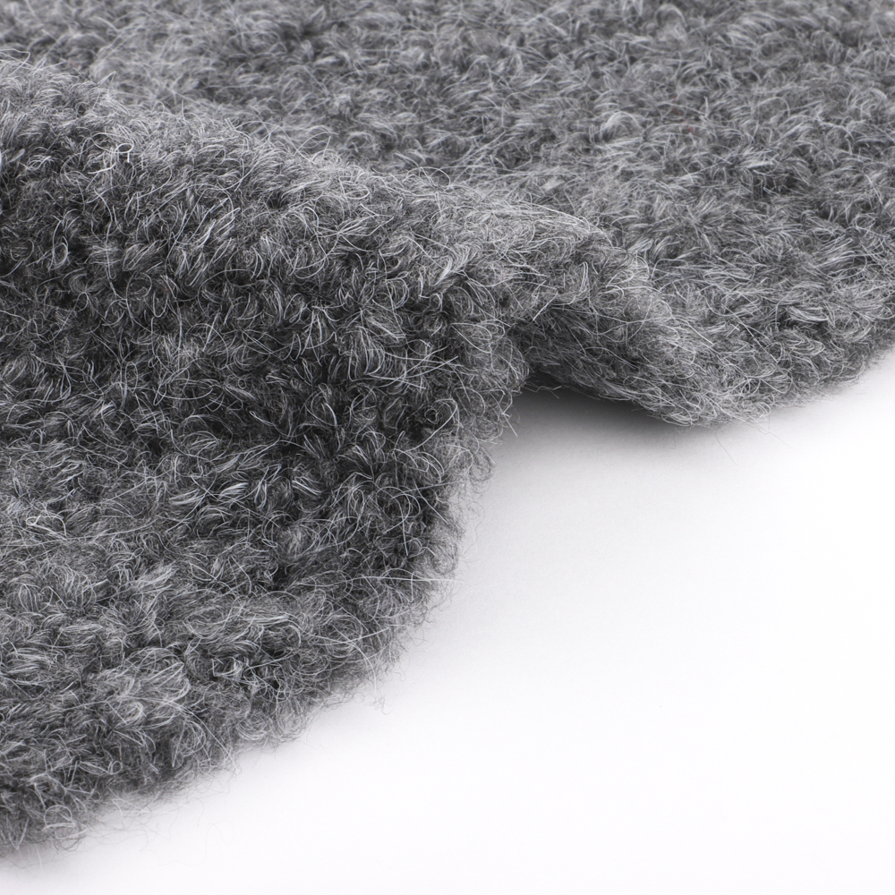 China Yarn for Ladies Vest (Sweater),Crop Top Pullover (Sweater),Dresses (Cardigan Button) (Sweater) Boucle Yarn Fancy Yarn Recycled Polyester Acrylic Polyester Wool Spandex Dark Grey color buy from China wholesaler bulk order at wholesale price free worldwide shipping Alibaba