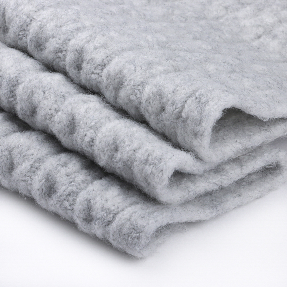 China Yarn for Open Cardigan (Sweater),Hoodie  (Sweater),Round Neck Pullover (Sweater) Mossy Yarn Fancy Yarn Polyester Acrylic Nylon Wool Spandex Grey color buy from China wholesaler bulk order at wholesale price free worldwide shipping Alibaba