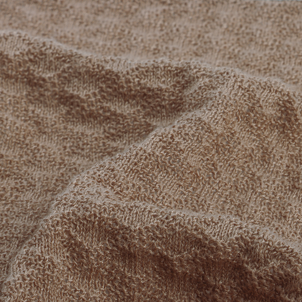 China Yarn for Knitted Jacket (Sweater),Hoodie  (Sweater),Half-Zipper Cardigan (Sweater) Woollen Spun Regular Yarn Polyester light brown color buy from China wholesaler bulk order at wholesale price free worldwide shipping Alibaba