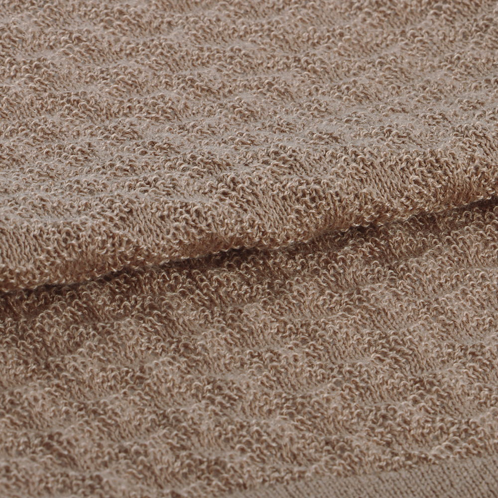 China Yarn for Knitted Jacket (Sweater),Hoodie  (Sweater),Half-Zipper Cardigan (Sweater) Woollen Spun Regular Yarn Polyester light brown color buy from China wholesaler bulk order at wholesale price free worldwide shipping Alibaba