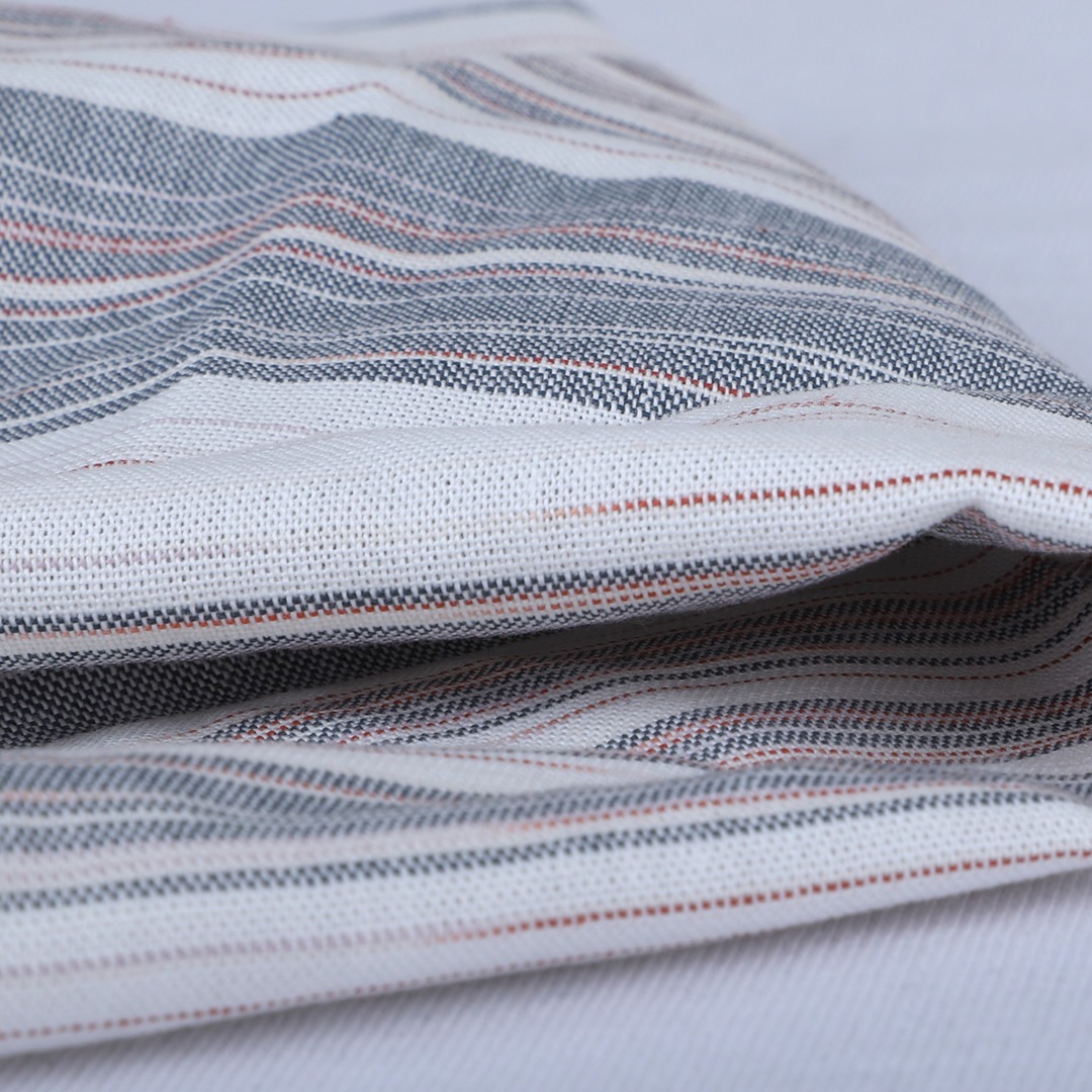 Bangladesh Fabric for Shirt,Crop Top,Skirt,Over Shirt Cotton YD Oxford Natural Woven Fabric Cotton White Gray Brown Stripe color buy from Bangladesh wholesaler bulk order at wholesale price free worldwide shipping Alibaba