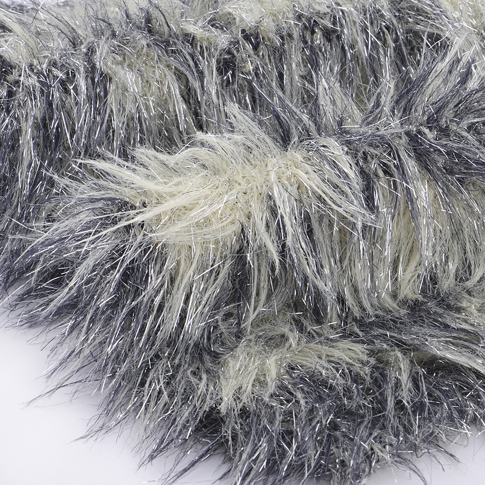 China Yarn for Dresses (Cardigan Open) (Sweater),Crop Top Pullover (Sweater) Feather Yarn Fancy Yarn Recycled Nylon Lurex black and white color buy from China wholesaler bulk order at wholesale price free worldwide shipping Alibaba