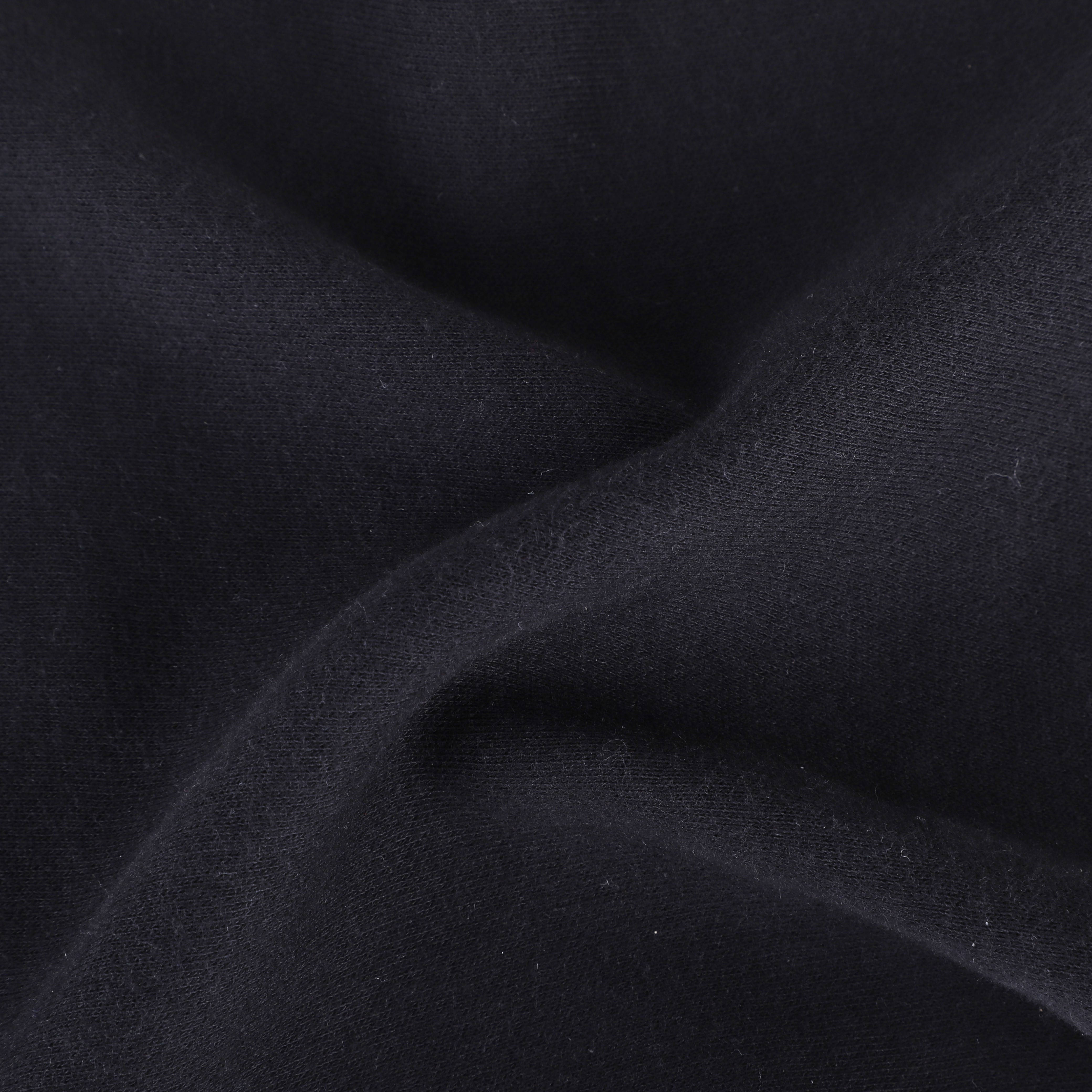 China Fabric for Hoodie,Sweatshirt,Jacket Fleece Knit Fabric Polyester Cotton Black color buy from China wholesaler bulk order at wholesale price free worldwide shipping Alibaba