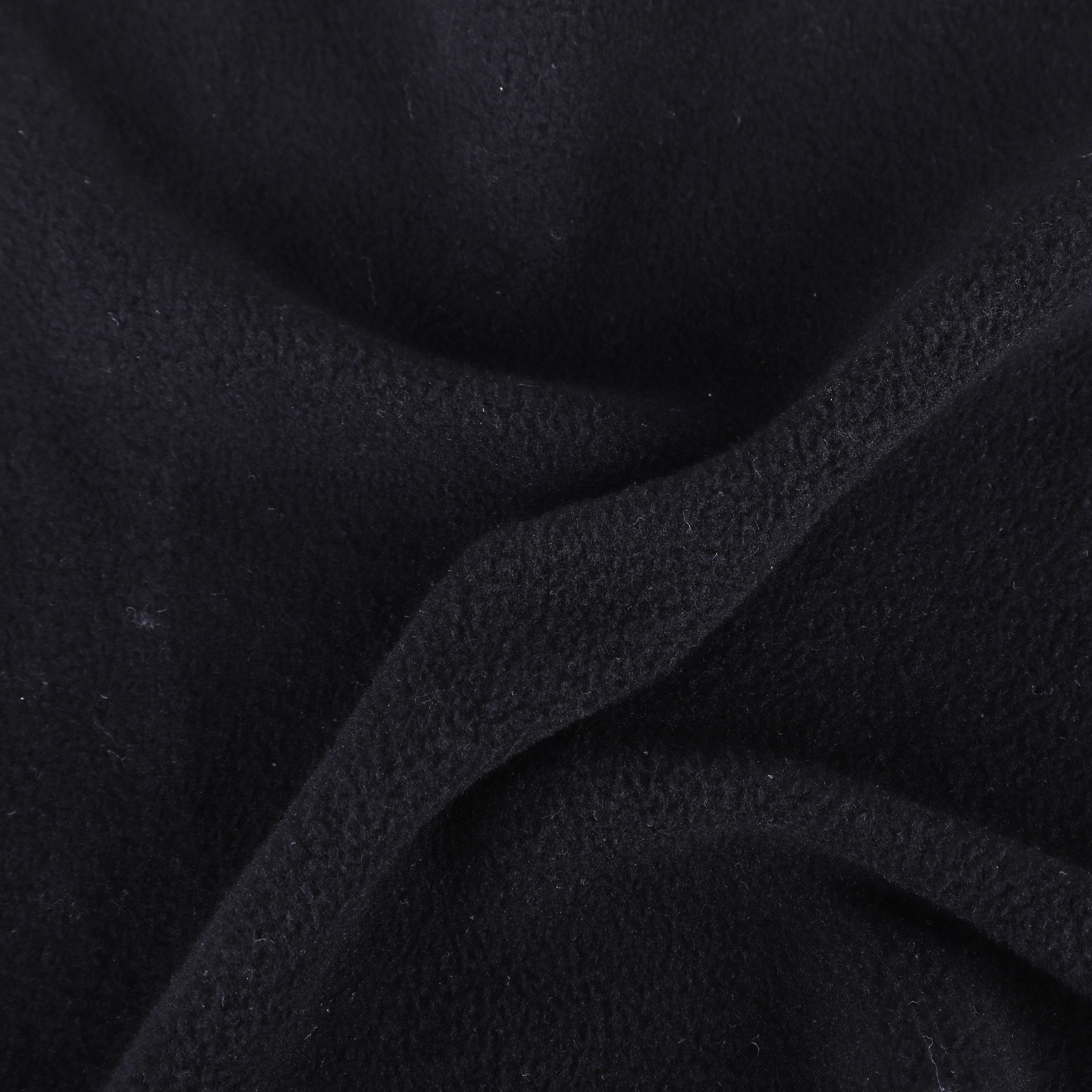 China Fabric for Hoodie,Jackets,Sweatshirt Polar Fleece Knit Fabric Polyester Black color buy from China wholesaler bulk order at wholesale price free worldwide shipping Alibaba