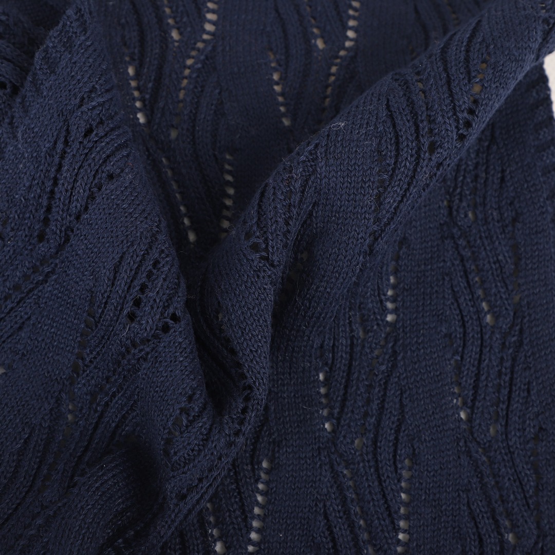 China Yarn for Shirt Long Sleeve Button (Sweater),Crew Neck Pullover (Sweater),Polo T-shirt (Sweater) Ring Spun Regular Yarn Recycled Polyester Navy color buy from China wholesaler bulk order at wholesale price free worldwide shipping Alibaba