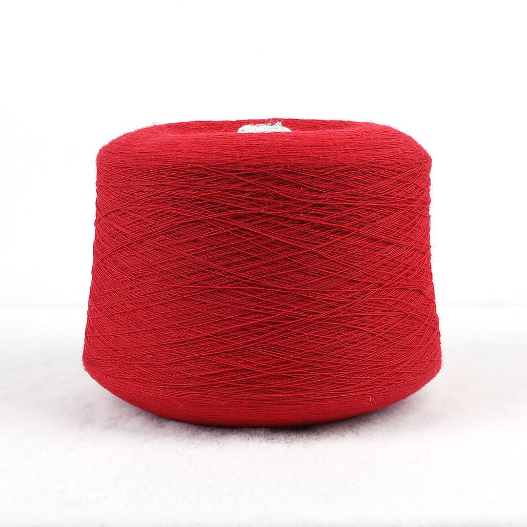 China Yarn for Dresses (Cardigan Open) (Sweater),Crop Top Pullover (Sweater) Ring Spun Regular Yarn Acrylic Recycled Polyester Red color buy from China wholesaler bulk order at wholesale price free worldwide shipping Alibaba
