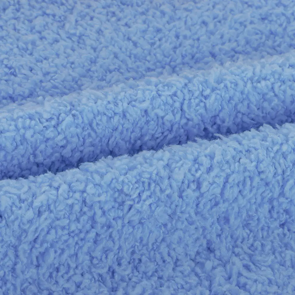 China Yarn for Ladies Vest (Sweater),Dresses (Cardigan Button) (Sweater) Teddy Yarn Fancy Yarn Polyester Azure Blue color buy from China wholesaler bulk order at wholesale price free worldwide shipping Alibaba