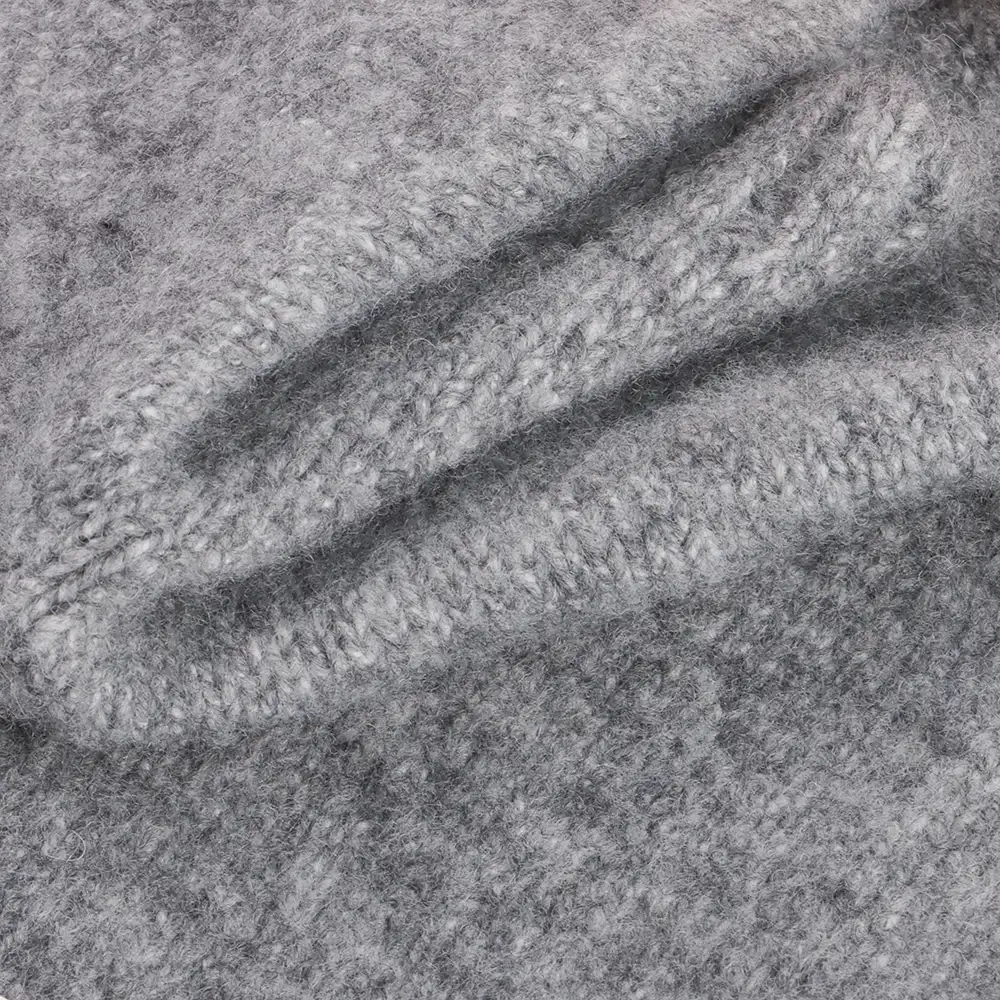 China Yarn for Polo T-shirt (Sweater),Crew Neck Pullover (Sweater),Half-Zipper Cardigan (Sweater) Mossy Yarn Fancy Yarn Polyester Acrylic Wool Spandex Grey color buy from China wholesaler bulk order at wholesale price free worldwide shipping Alibaba