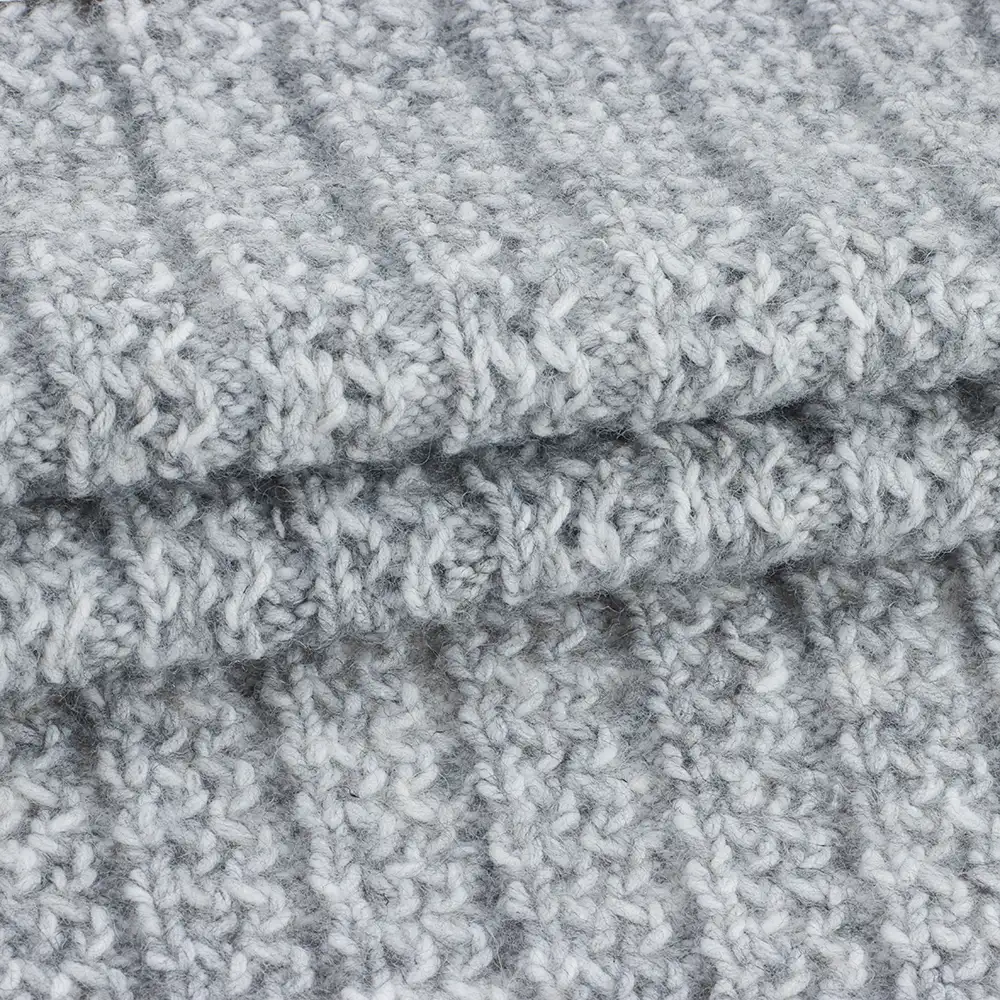 China Yarn for Dresses (Cardigan Button) (Sweater),Ladies Vest (Sweater)  Mossy Yarn Fancy Yarn Recycled Polyester Polyester Wool grey color buy from China wholesaler bulk order at wholesale price free worldwide shipping Alibaba