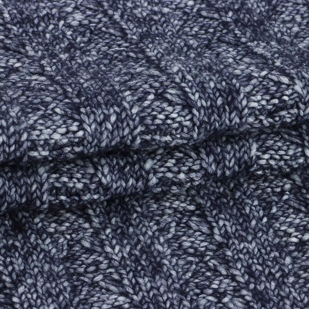 China Yarn for Polo T-shirt (Sweater),Crew Neck Pullover (Sweater),Half-Zipper Cardigan (Sweater) Mossy Yarn Fancy Yarn Polyester Acrylic blue color buy from China wholesaler bulk order at wholesale price free worldwide shipping Alibaba