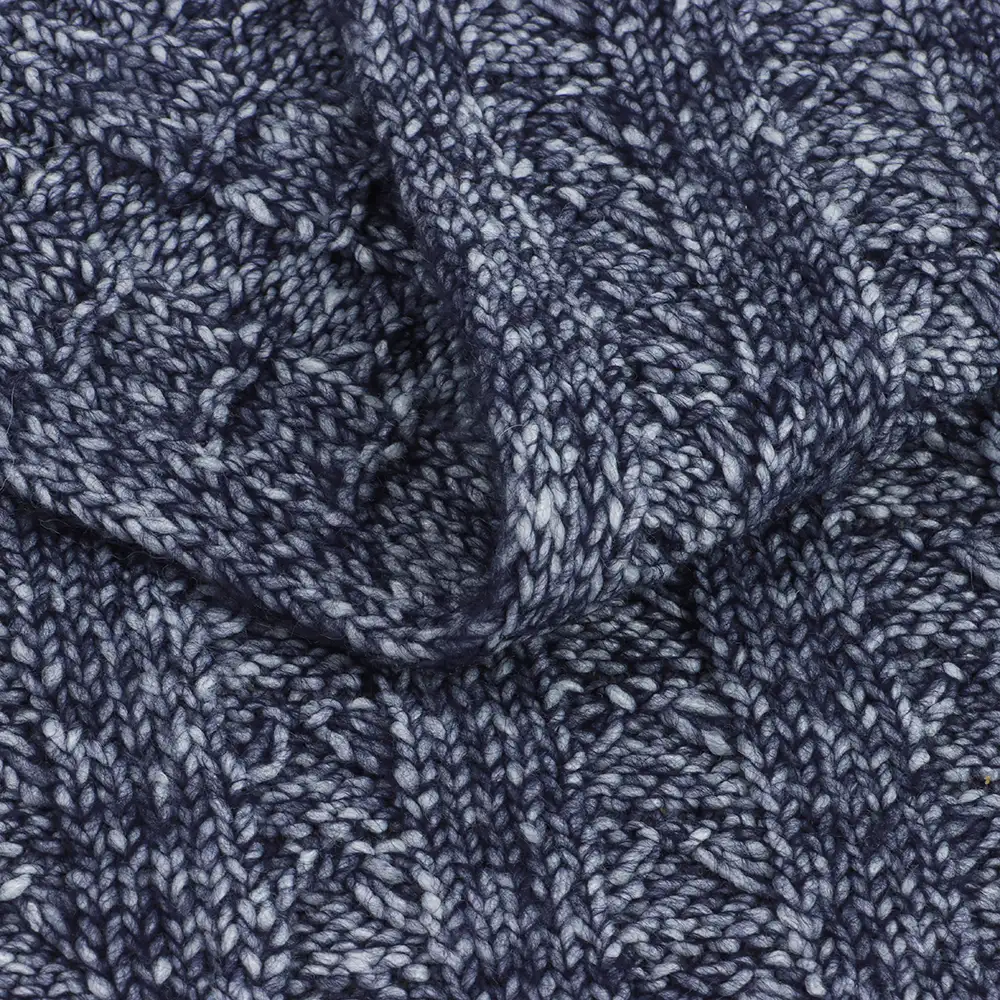 China Yarn for Polo T-shirt (Sweater),Crew Neck Pullover (Sweater),Half-Zipper Cardigan (Sweater) Mossy Yarn Fancy Yarn Polyester Acrylic blue color buy from China wholesaler bulk order at wholesale price free worldwide shipping Alibaba