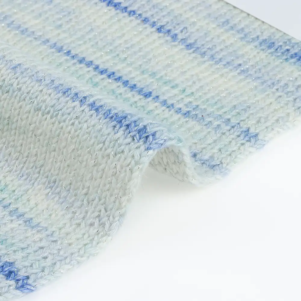 China Yarn for Ladies Vest (Sweater),Crop Top Pullover (Sweater),Dresses (Cardigan Button) (Sweater) Air Spun Yarn Fancy Yarn Cotton Acrylic Metallic fiber space dye color buy from China wholesaler bulk order at wholesale price free worldwide shipping Alibaba