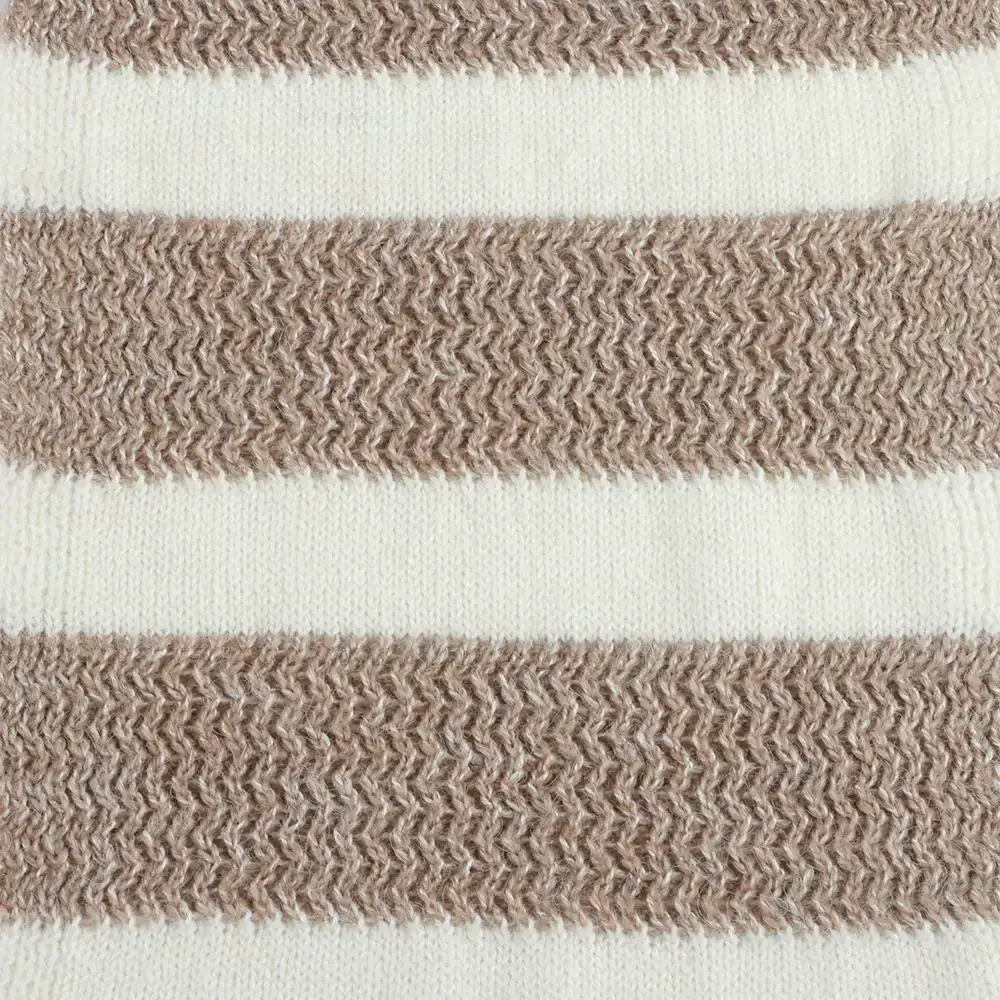 China Yarn for Open Cardigan (Sweater),Hoodie  (Sweater),Round Neck Pullover (Sweater) Mossy Yarn Fancy Yarn Recycled Polyester Acrylic Nylon Wool Brown Stripe color buy from China wholesaler bulk order at wholesale price free worldwide shipping Alibaba