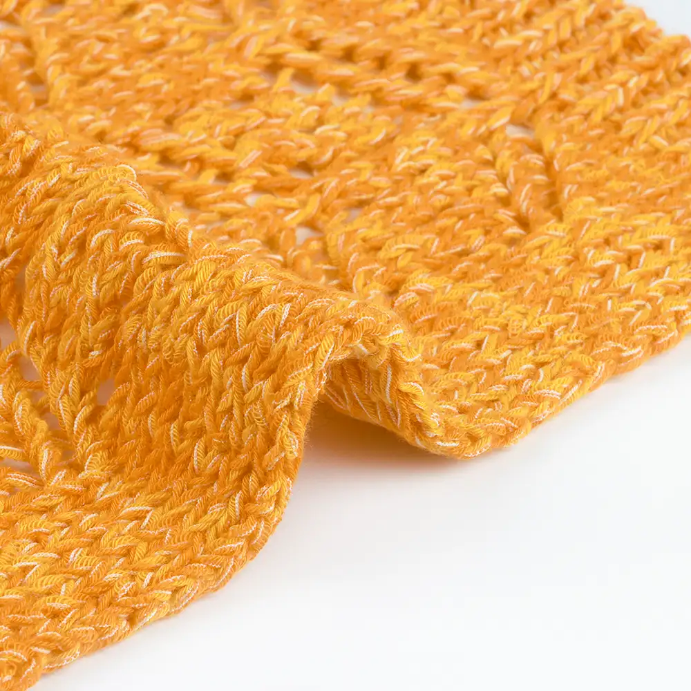 China Yarn for Dresses (Cardigan Open) (Sweater),Crop Top Pullover (Sweater) Flat Tape Yarn Fancy Yarn Cotton Polyester violet/orange color buy from China wholesaler bulk order at wholesale price free worldwide shipping Alibaba