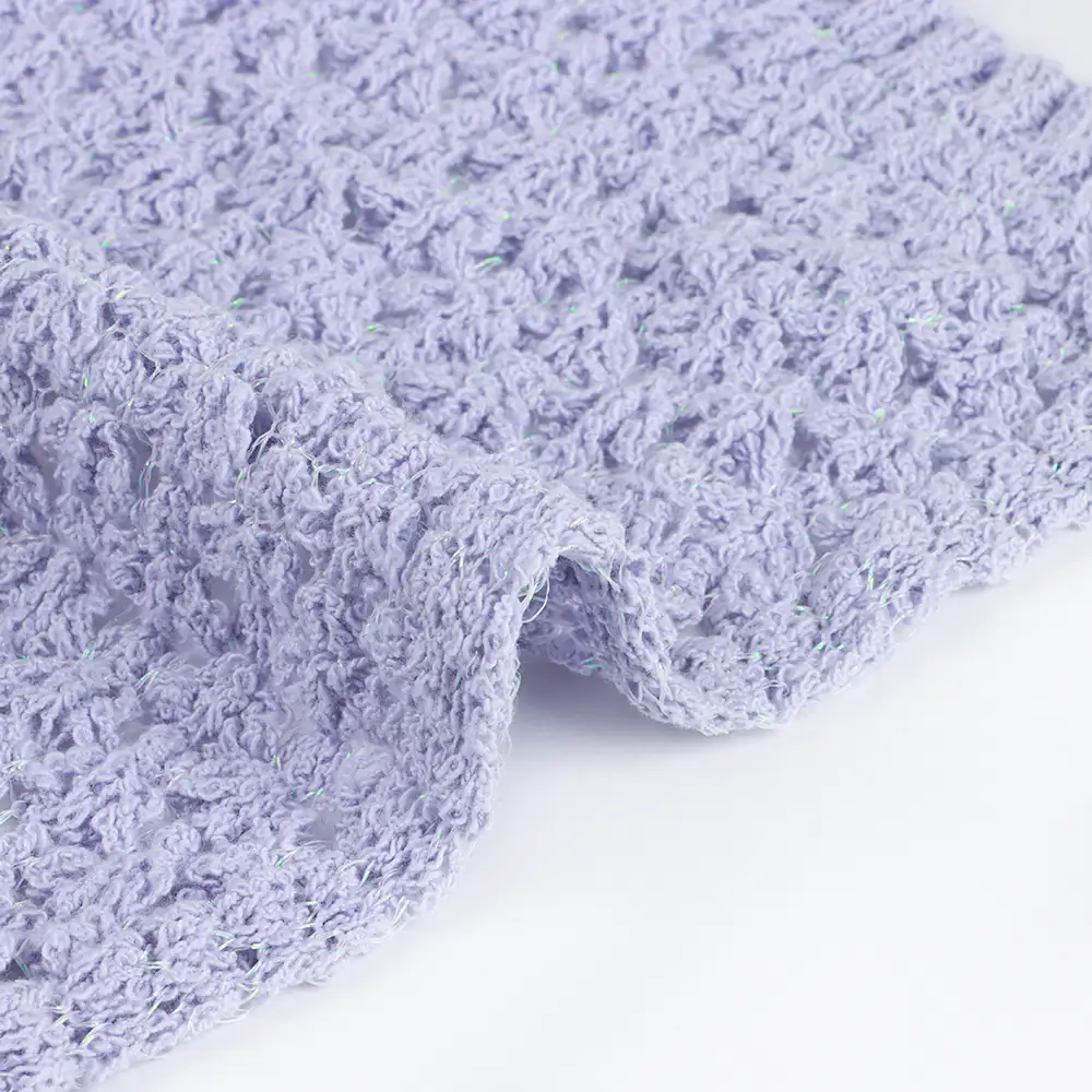 China Yarn for Ladies Vest (Sweater),Crop Top Pullover (Sweater),Dresses (Cardigan Button) (Sweater) Ladder Yarn Fancy Yarn Recycled Cotton Nylon Violet color buy from China wholesaler bulk order at wholesale price free worldwide shipping Alibaba