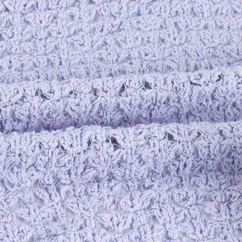 China Yarn for Ladies Vest (Sweater),Crop Top Pullover (Sweater),Dresses (Cardigan Button) (Sweater) Ladder Yarn Fancy Yarn Recycled Cotton Nylon Violet color buy from China wholesaler bulk order at wholesale price free worldwide shipping Alibaba