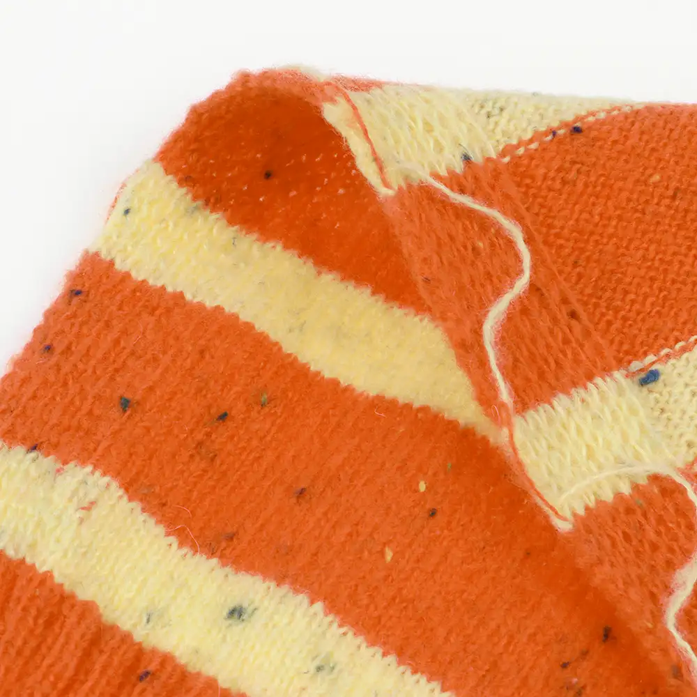 China Yarn for Dresses (Cardigan Button) (Sweater),Ladies Vest (Sweater)  Mossy Yarn Fancy Yarn Recycled Polyester Polyester Cotton orange color buy from China wholesaler bulk order at wholesale price free worldwide shipping Alibaba