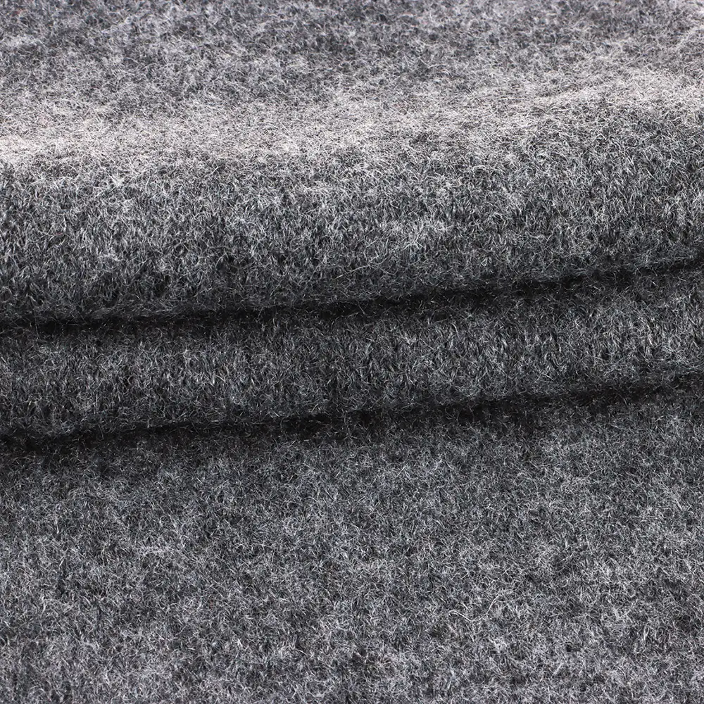China Yarn for Open Cardigan (Sweater),Hoodie  (Sweater),Round Neck Pullover (Sweater) Mossy Yarn Fancy Yarn Recycled Polyester Polyester Wool grey color buy from China wholesaler bulk order at wholesale price free worldwide shipping Alibaba