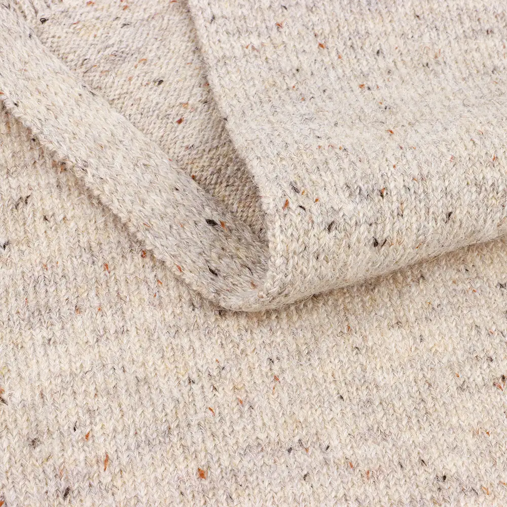 China Yarn for Polo T-shirt (Sweater),Crew Neck Pullover (Sweater),Half-Zipper Cardigan (Sweater) Mossy Yarn Fancy Yarn Recycled Polyester Acrylic Wool begie color buy from China wholesaler bulk order at wholesale price free worldwide shipping Alibaba
