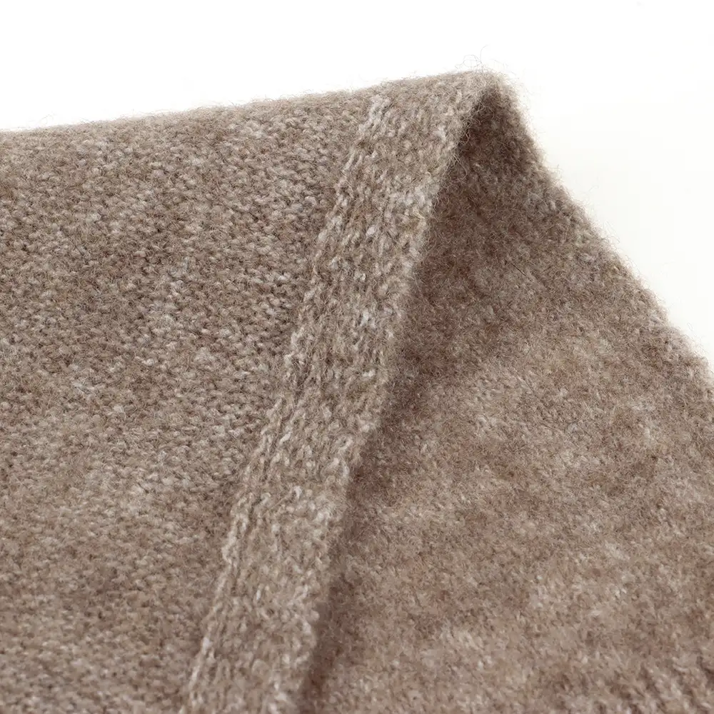 China Yarn for Open Cardigan (Sweater),Round Neck Pullover (Sweater),Hoodie  (Sweater) Mossy Yarn Fancy Yarn Recycled Polyester Polyester Wool Acrylic Spandex CREAM & BEIGE color buy from China wholesaler bulk order at wholesale price free worldwide shipping Alibaba