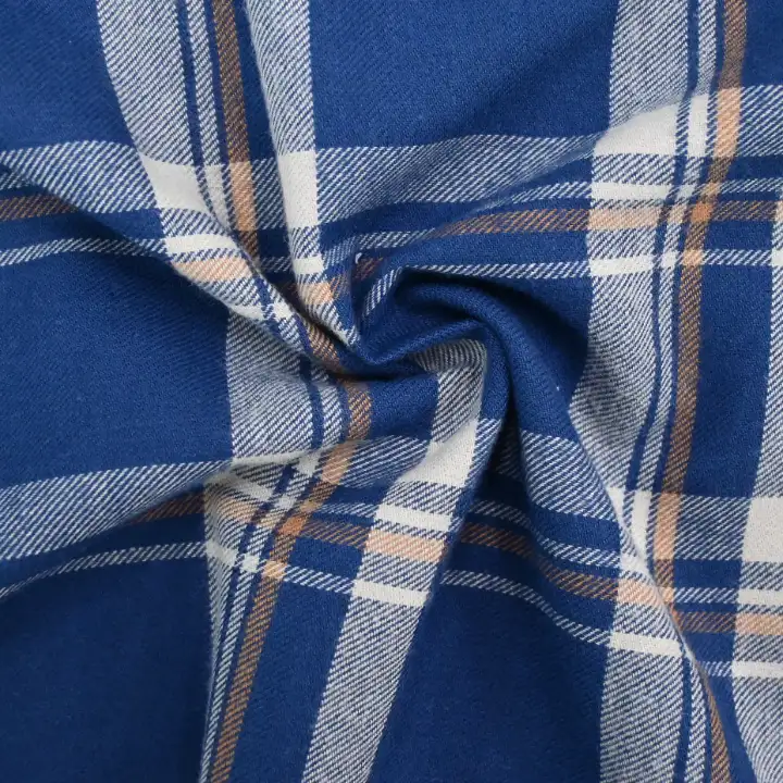 India Fabric for Shirt,Crop Top,Skirt,Over Shirt Cotton YD Twill Natural Woven Fabric Cotton Blue Multi color buy from India wholesaler bulk order at wholesale price free worldwide shipping Alibaba