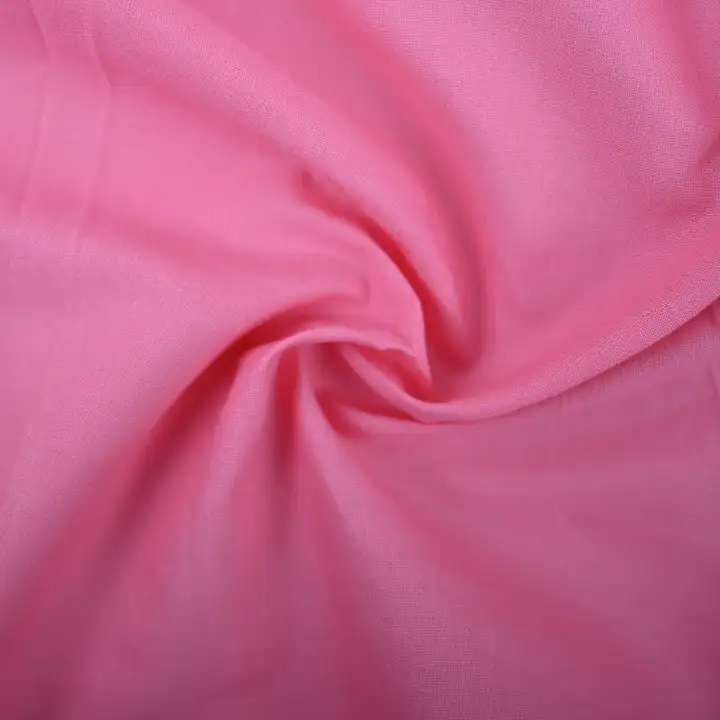 India Fabric for Blouse,Skirt,Crop Top Cotton Poplin Natural Woven Fabric Cotton Pnik color buy from India wholesaler bulk order at wholesale price free worldwide shipping Alibaba