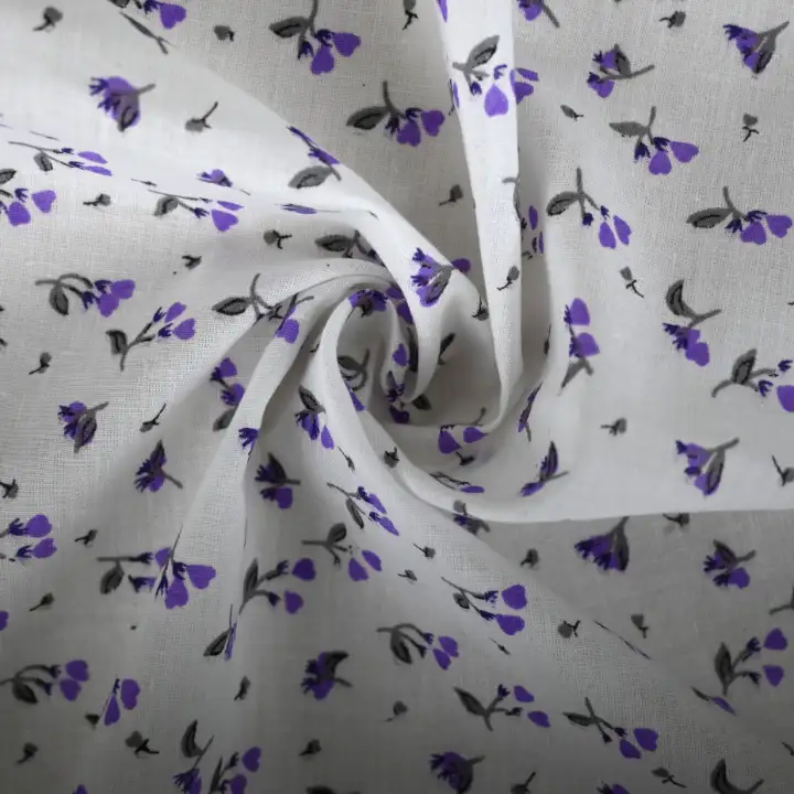 India Fabric for Blouse,Skirt,Crop Top Cotton Plain Natural Woven Fabric Cotton Printed color buy from India wholesaler bulk order at wholesale price free worldwide shipping Alibaba