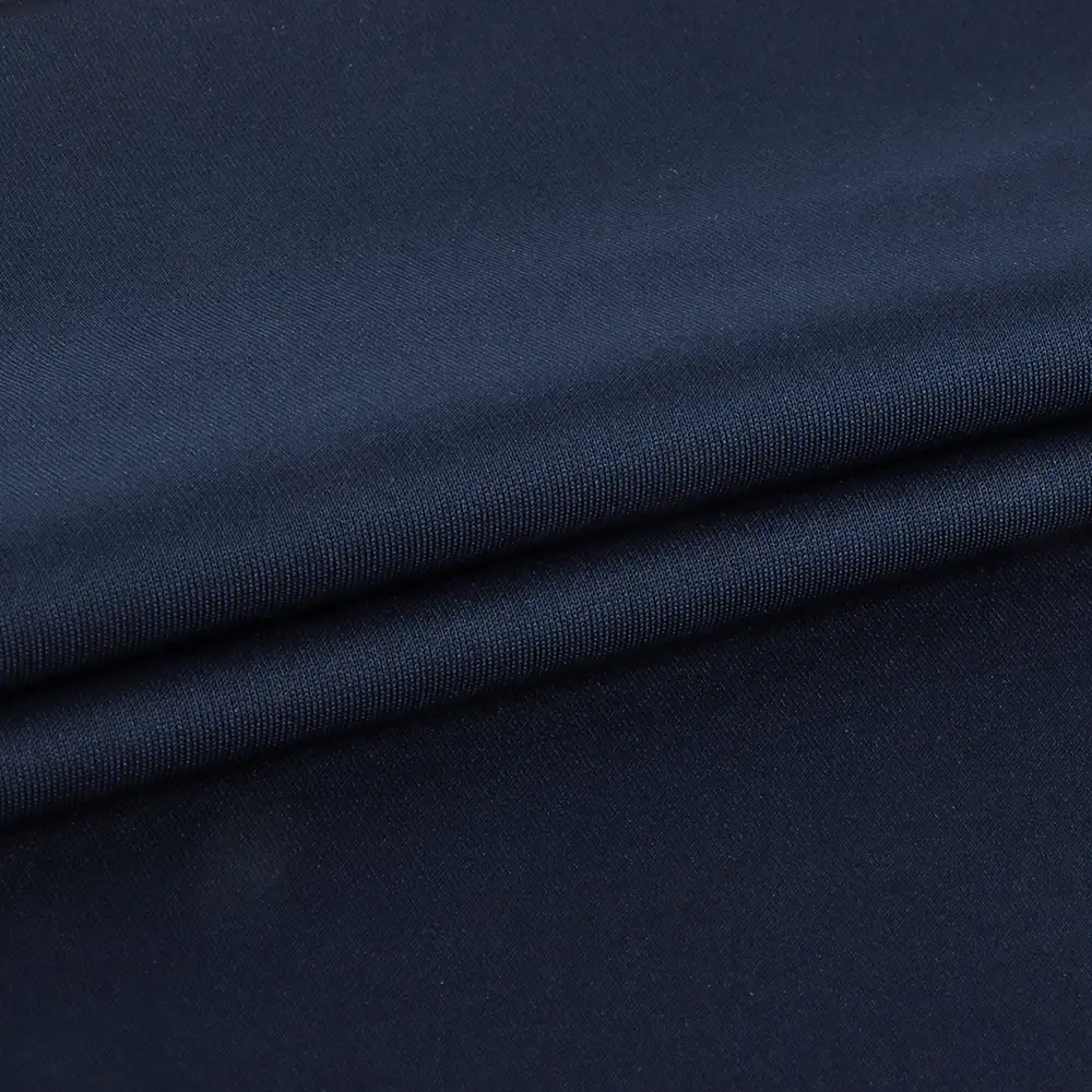 China Fabric for Leggings,Swimsuits,Tracksuits Scuba Knit Fabric Modal Polyester Spandex Purplish Blue color buy from China wholesaler bulk order at wholesale price free worldwide shipping Alibaba