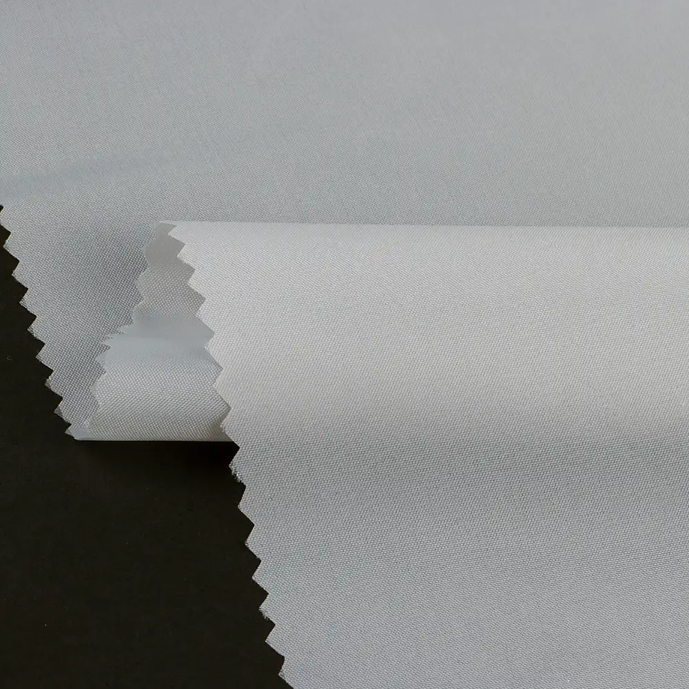 China Fabric for Trench Coat Polyester Taffeta Synthetic Woven Fabric Polyester Grey color buy from China wholesaler bulk order at wholesale price free worldwide shipping Alibaba