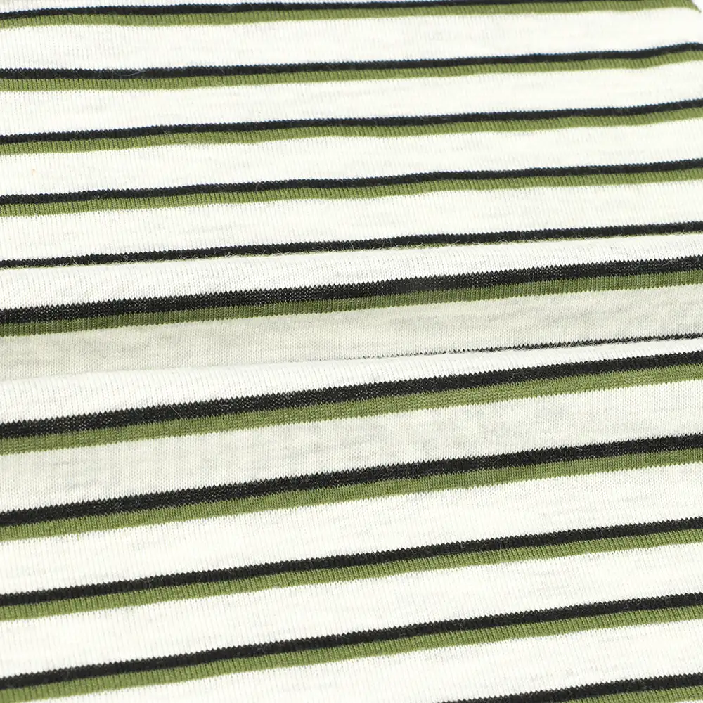 China Fabric for T-Shirt,Pajamas,Loungewear,Yoga Pants,Tracksuits Single Jersey Knit Fabric Polyester Cotton Black and green color buy from China wholesaler bulk order at wholesale price free worldwide shipping Alibaba