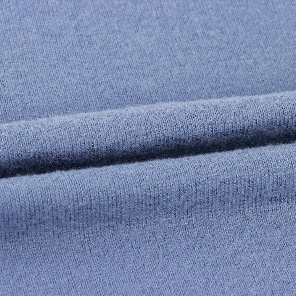 China Fabric for Tank Top,Crop Top,Pajamas Interlock Knit Fabric Polyester Rayon Spandex Blue color buy from China wholesaler bulk order at wholesale price free worldwide shipping Alibaba